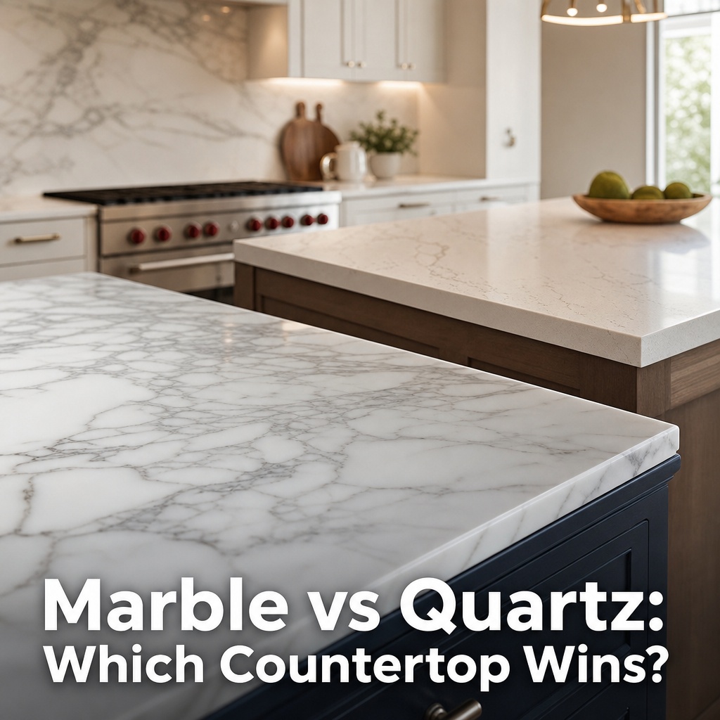 Marble vs Quartz: Which Countertop Wins?